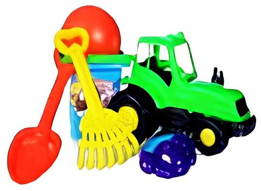 Трактор Baby Toys ИМП-ТВ-082257, пластик, мультиколор купить,NaN