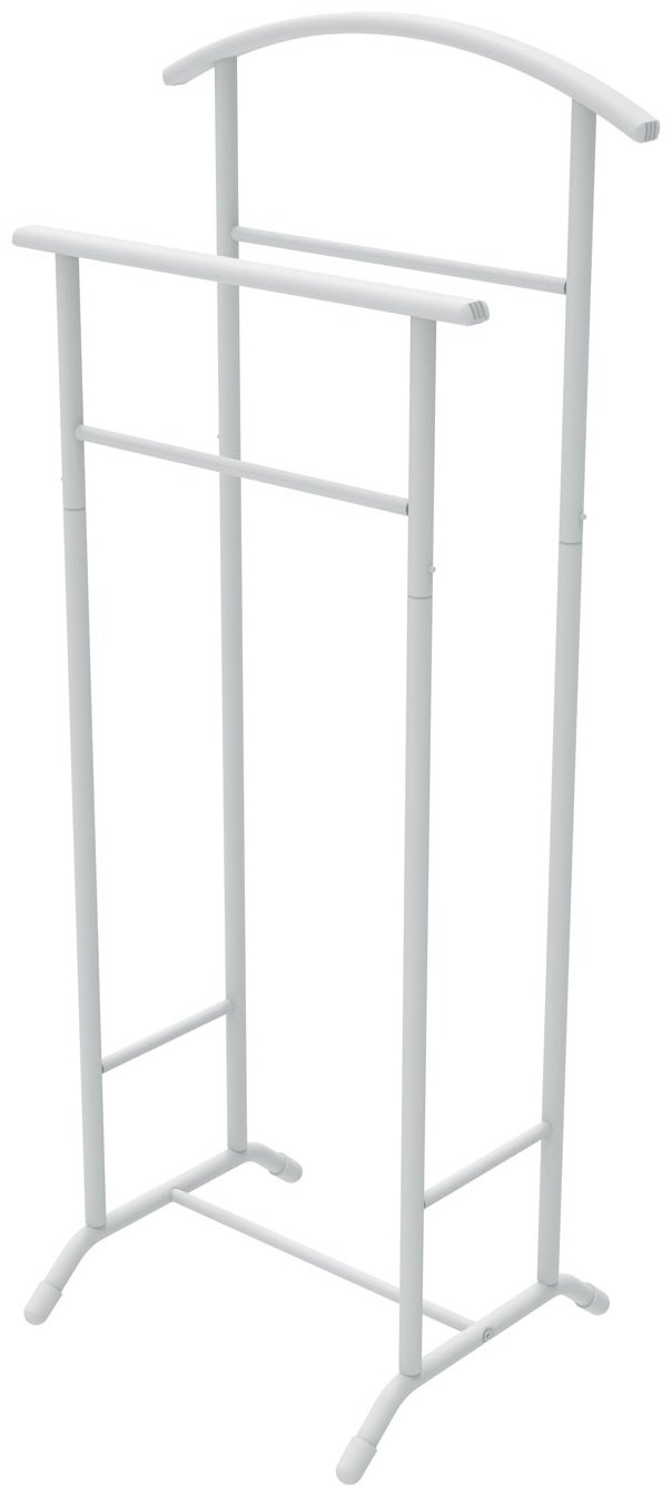 Вешалка напольная ВКН2, металл, 47x108 см, белый купить,NaN