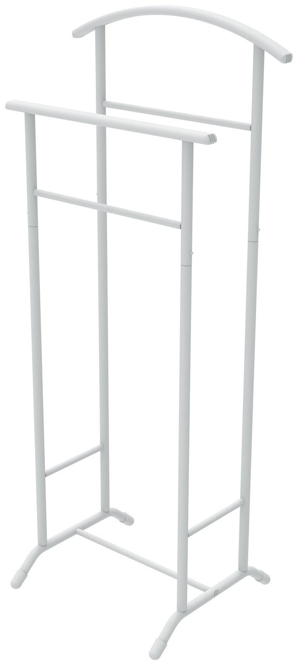 Вешалка напольная ВКН2, металл, 47x108 см, белый купить,NaN