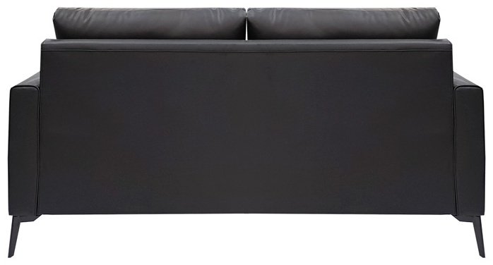 Диван ZETA A08B, 187х77 см, обивка экокожа (искусственная кожа), черный купить,NaN