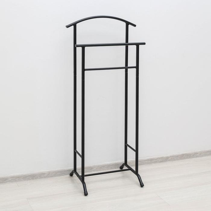 Вешалка стойка ЗМИ Стиль 3, металл, 47x108 см, черный купить,NaN