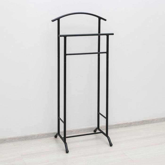 Вешалка стойка ЗМИ Стиль 3, металл, 47x108 см, черный купить,NaN