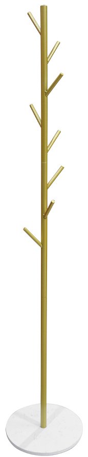 Вешалка напольная ZETA 27372003, 27x171 см, золотистый купить,NaN
