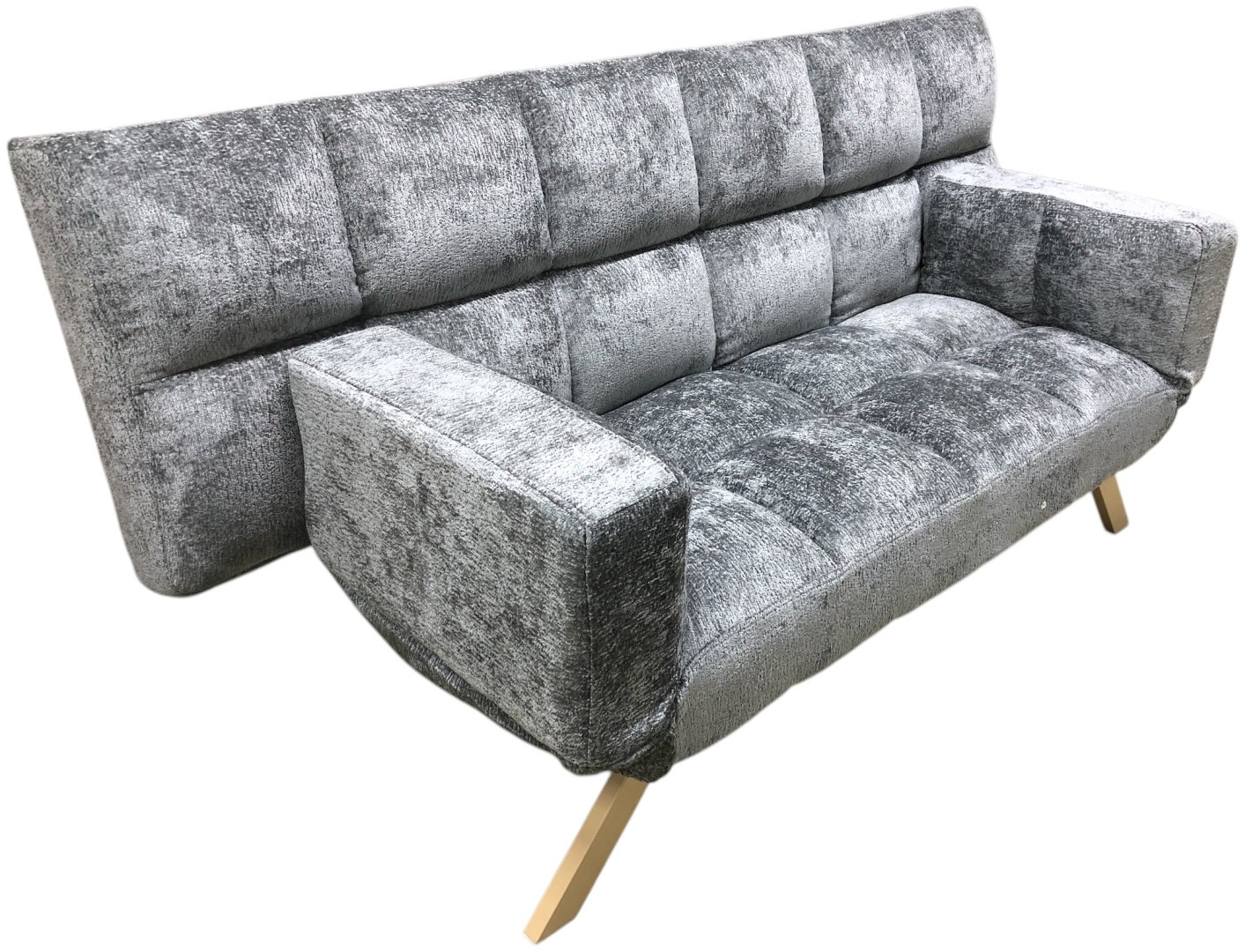 Диван QLM-W58B-2, 180х80 см, обивка ткань, серый купить,NaN