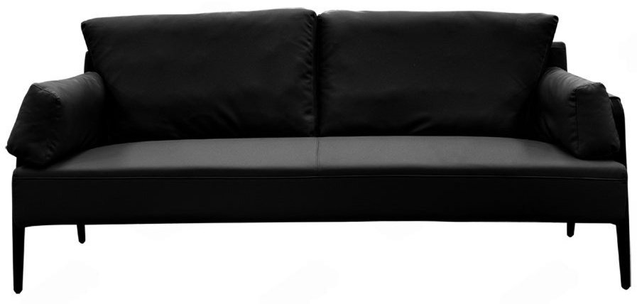Мини-диван SF-092, 80х183 см, обивка экокожа (искусственная кожа), черный - ForteMarket Мини-диван SF-092, 80х183 см, обивка экокожа (искусственная кожа), черный купить,NaN