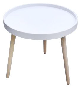 САНРАЙЗ стол классический T3, 50x50x41 см, белый купить,NaN