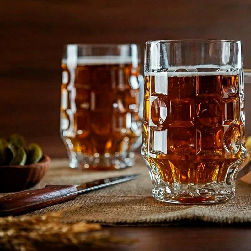 Набор кружек для пива Pasabahce 500 мл, стекло, 2 шт купить,NaN