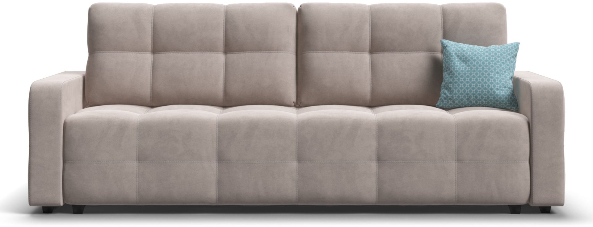 Диван Много Мебели DANDY Euro, 231х105 см, обивка ткань, бежевый купить,NaN