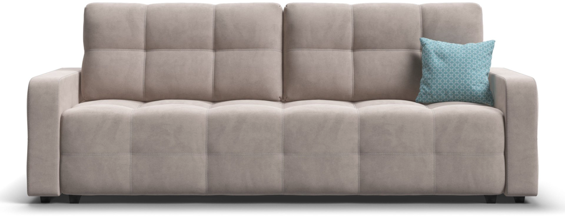 Диван Много Мебели DANDY Euro, 231х105 см, обивка ткань, бежевый купить,NaN