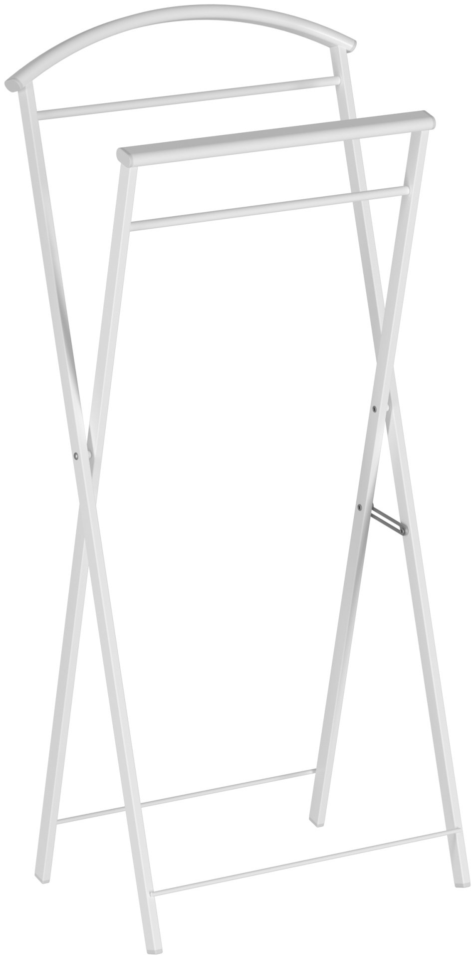 Вешалка напольная ЗМИ Контур, металл, 44x98 см, белый купить,NaN