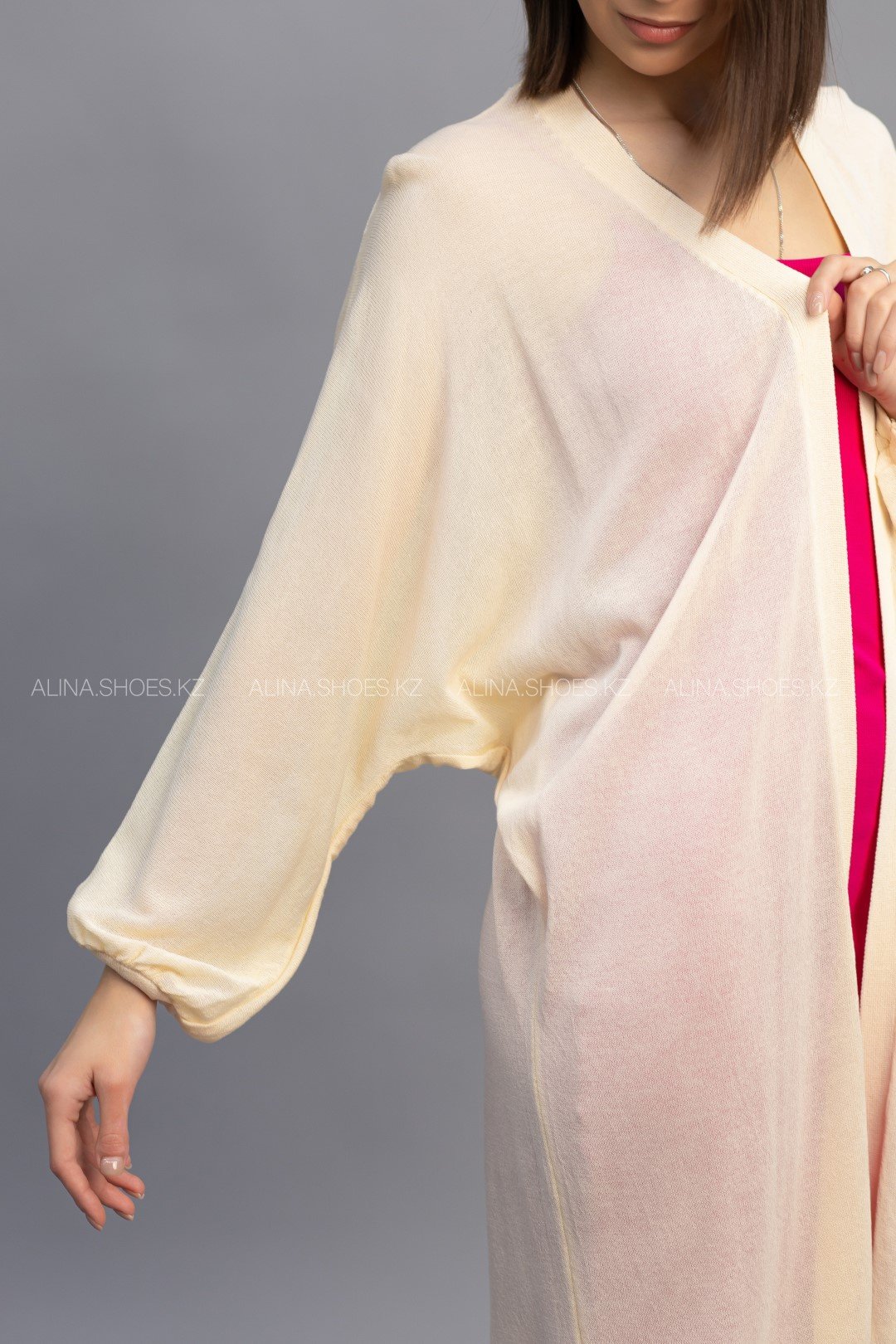 Кардиган alinashoes бежевый купить,NaN