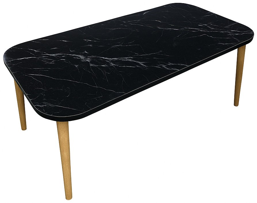 Журнальный столик ZETA Zigon, 50х90x43 см, черный купить,NaN