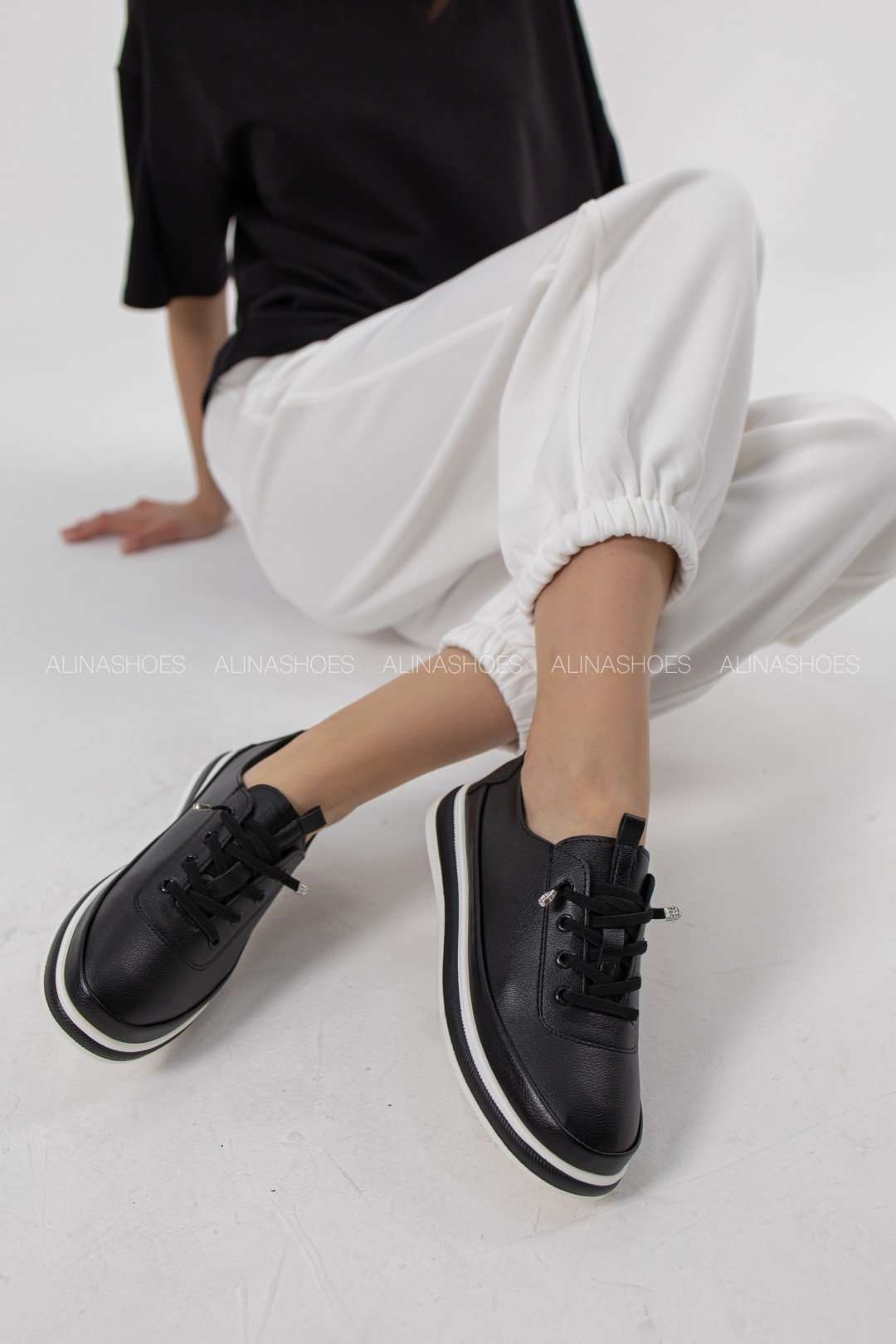 Кеды alinashoes черный купить,NaN