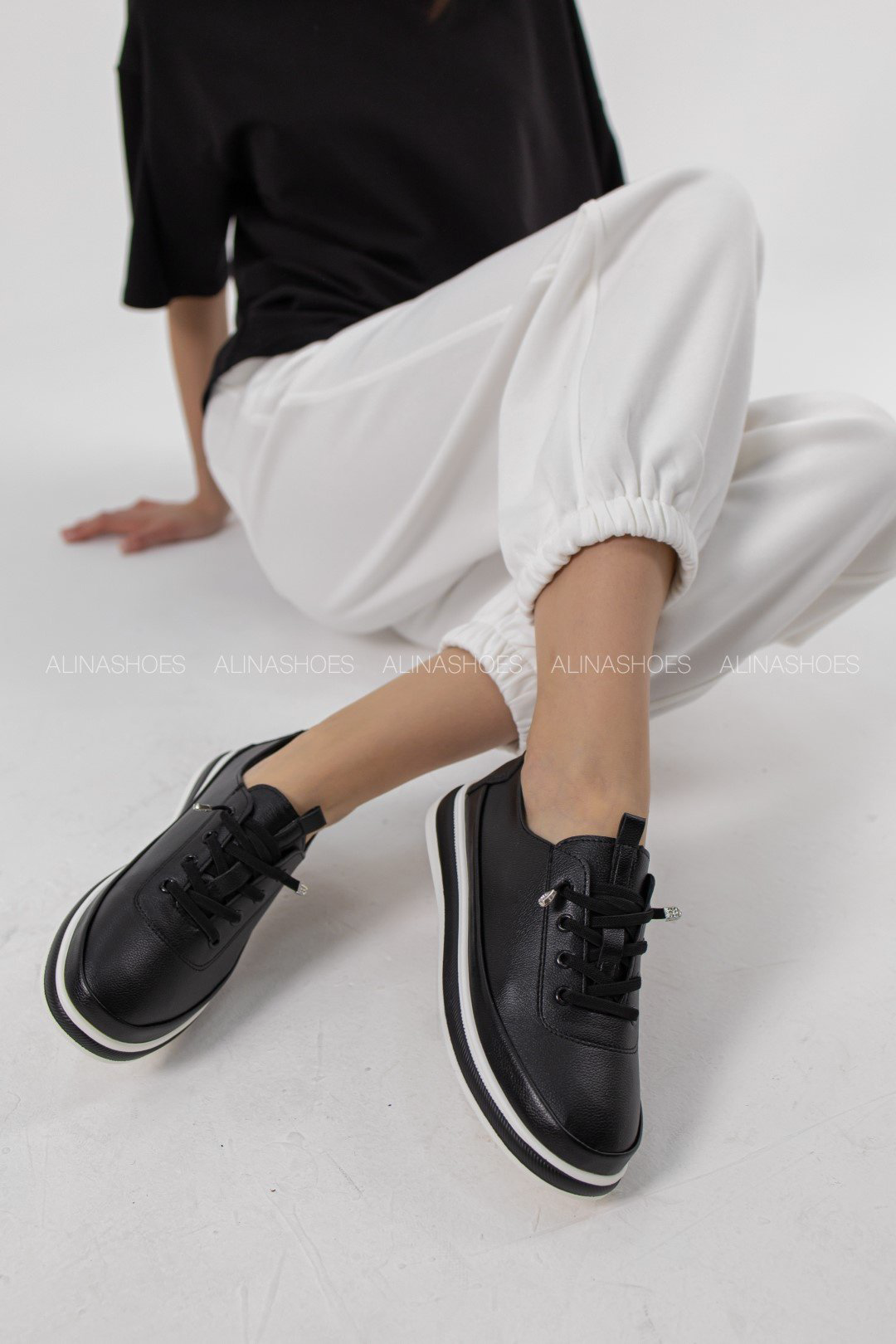 Кеды alinashoes черный купить,NaN