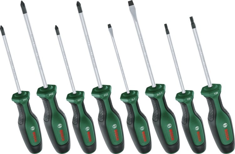 Набор отверток Bosch 1600A02BX8 8 шт. купить,14160