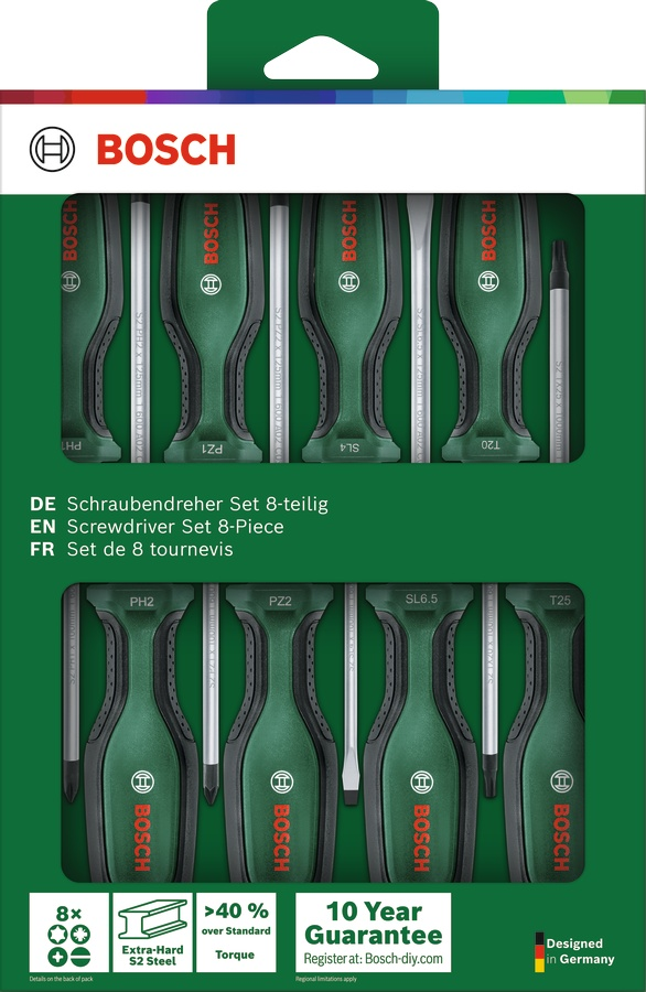 Набор отверток Bosch 1600A02BX8 8 шт. купить,14160
