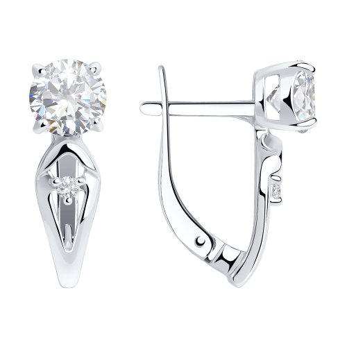 Серьги Diamant 94-120-00741-1 2,7гр. купить,NaN