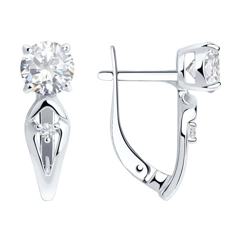 Серьги Diamant 94-120-00741-1 2,7гр. купить,NaN