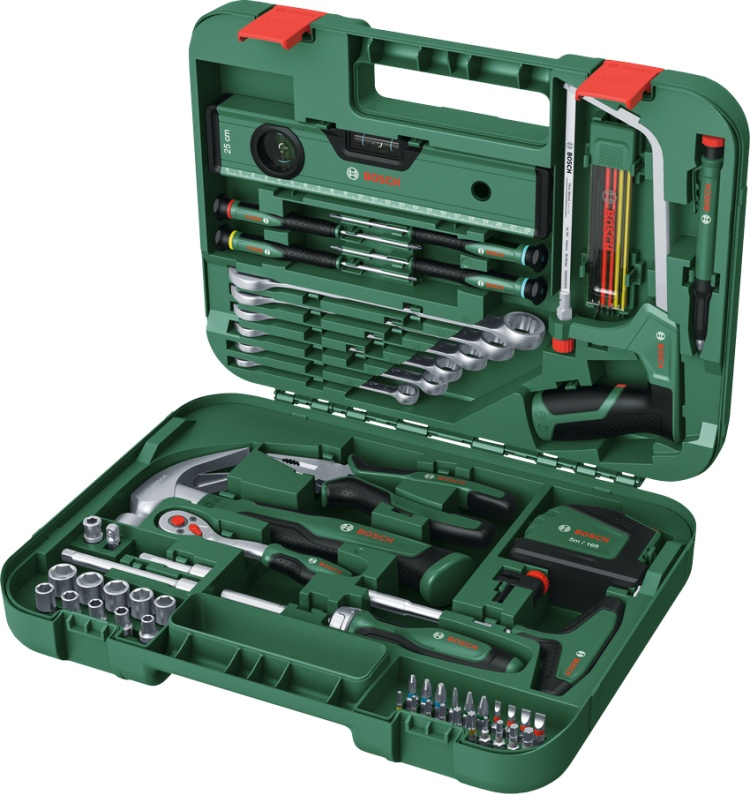 Набор инструментов Bosch 1600A02ZB3 64 предмета купить,69760