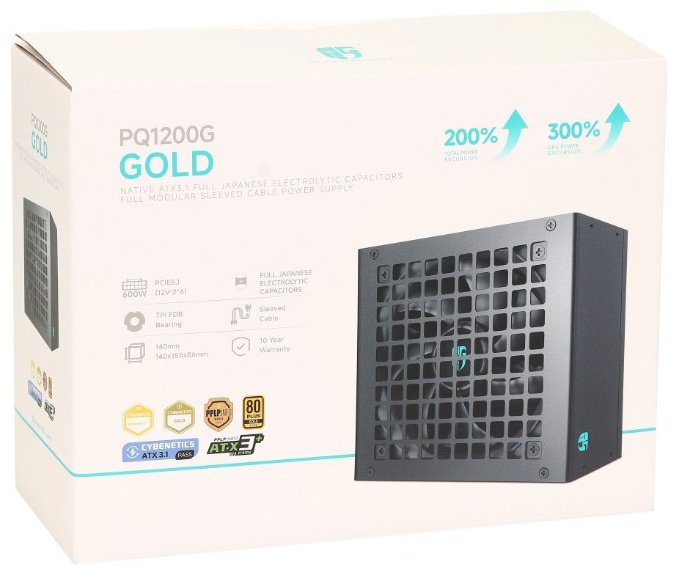 Блок питания GamerStorm PQ1200G (R-PQC00G-FD0B-WGEU-V1) 1200 Вт купить,NaN