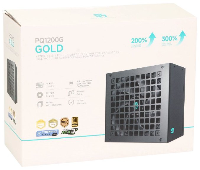 Блок питания GamerStorm PQ1200G (R-PQC00G-FD0B-WGEU-V1) 1200 Вт купить,NaN