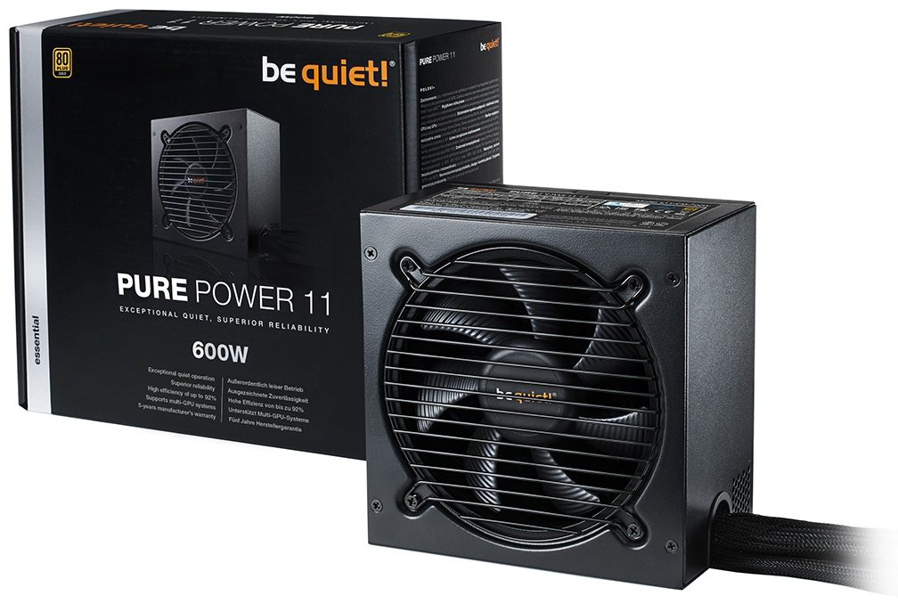 Блок питания Bequiet! Pure Power 11 L11-600W BN294 600W - ForteMarket Блок питания Bequiet! Pure Power 11 L11-600W BN294 600W купить,NaN