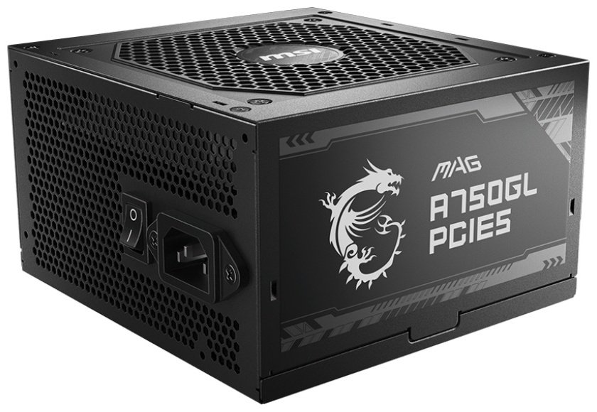 Блок питания MSI A750GL PCIE5 750 Вт