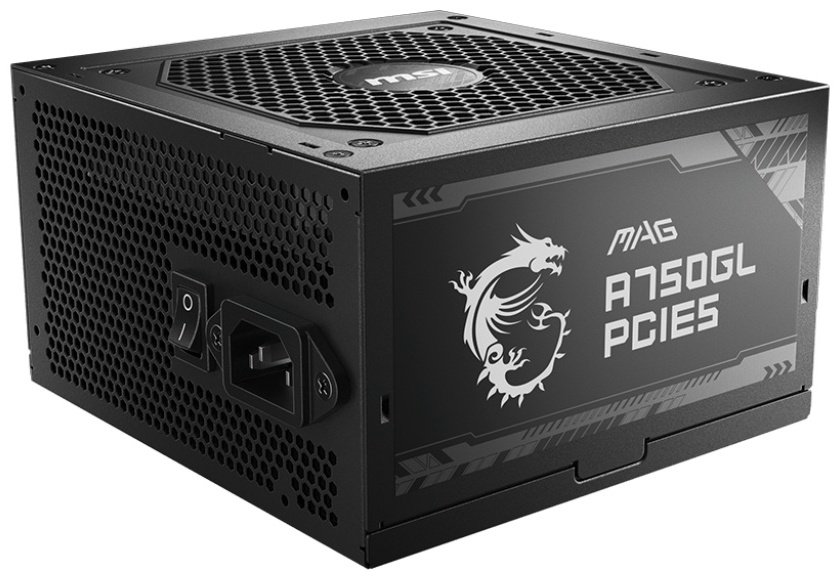 Блок питания MSI A750GL PCIE5 750 Вт
