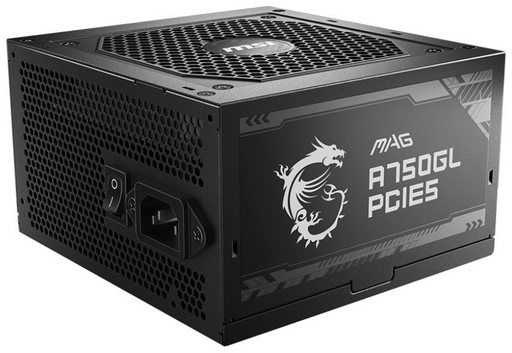 Блок питания MSI A750GL PCIE5 750 Вт