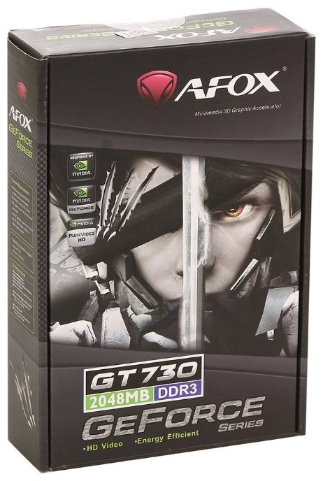 Видеокарта AFOX GT 730 AF730-2048D3L6 2 Гб купить,33320