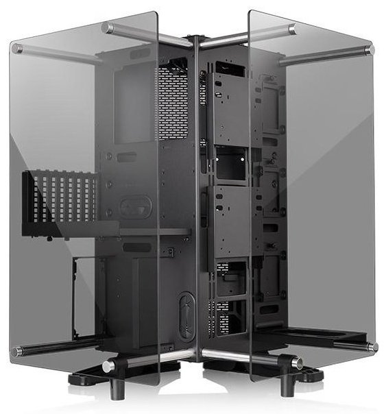 Корпус Thermaltake Core P90 TG Edition черный купить,NaN