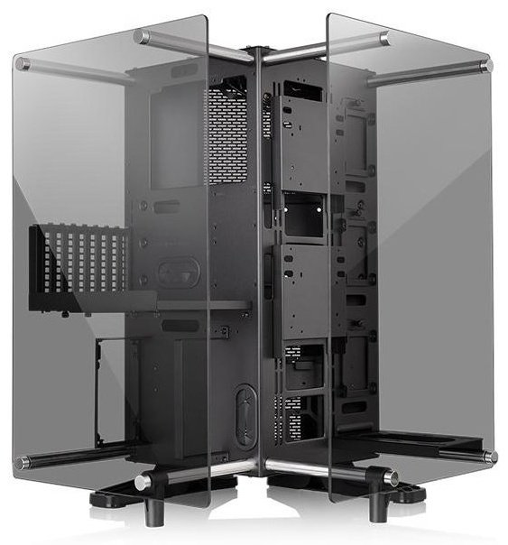 Корпус Thermaltake Core P90 TG Edition черный купить,NaN
