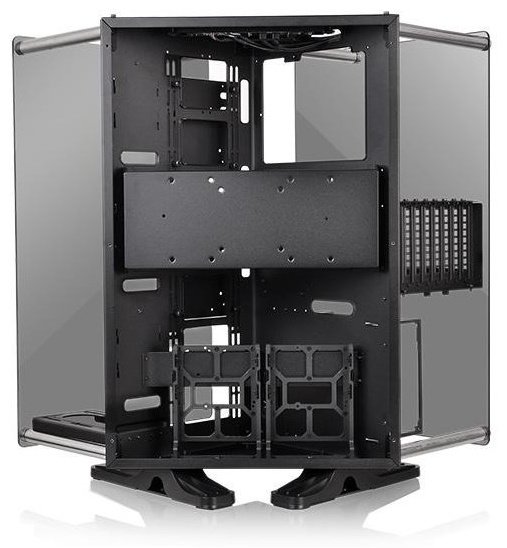 Корпус Thermaltake Core P90 TG Edition черный купить,NaN