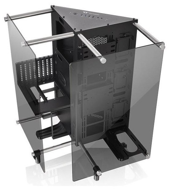 Корпус Thermaltake Core P90 TG Edition черный купить,NaN