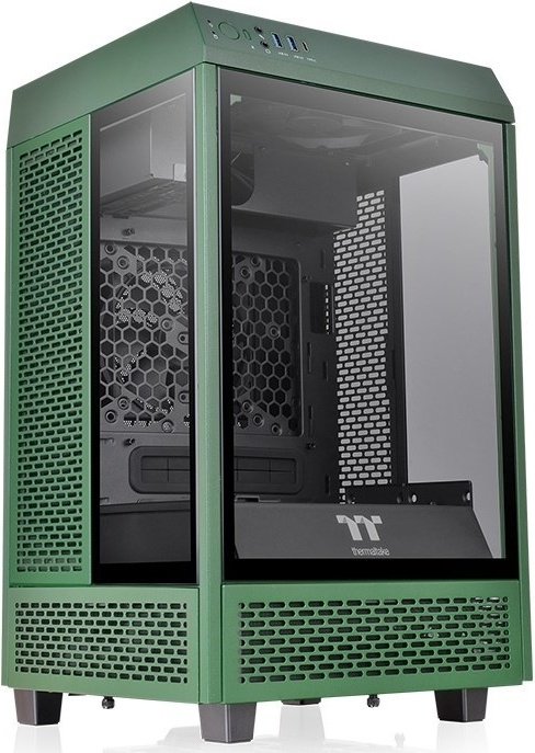 Корпус Thermaltake The Tower 100 CA-1R3-00SCWN-00 зеленый