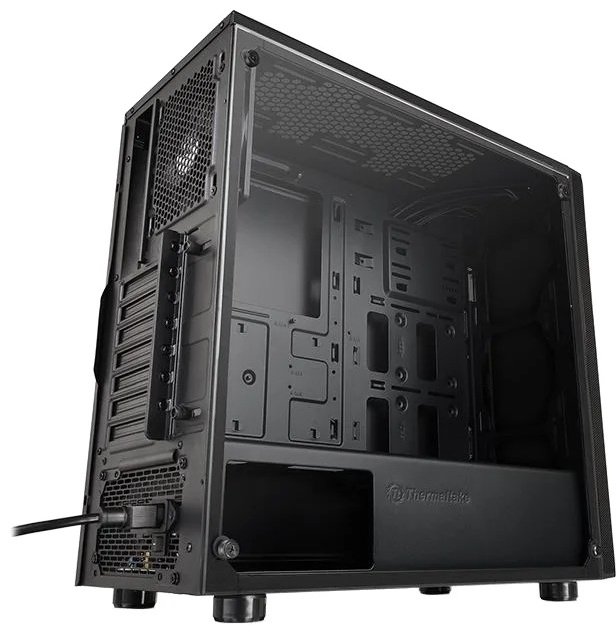 Корпус Thermaltake Versa J23 TG CA-1L6-00M1WN-00 черный