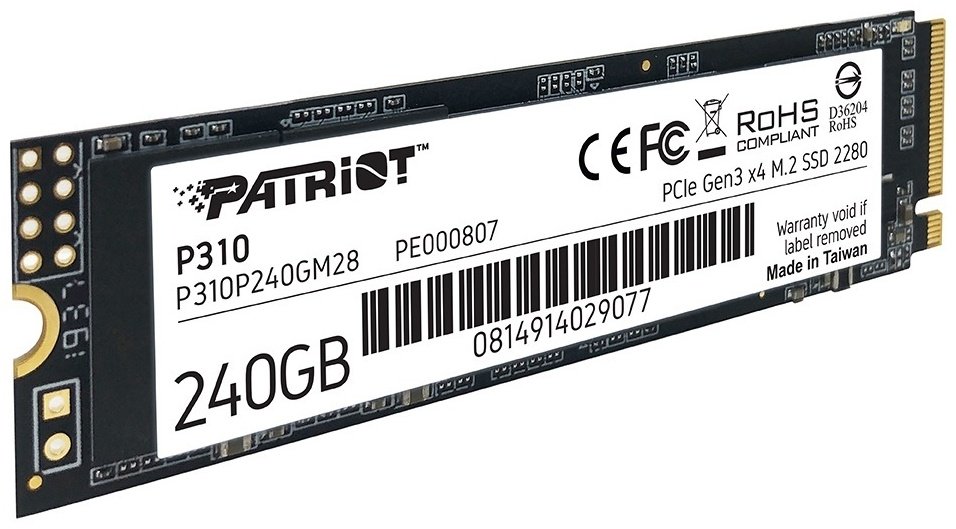 SSD Patriot P310P240GM28 240 Гб купить,NaN
