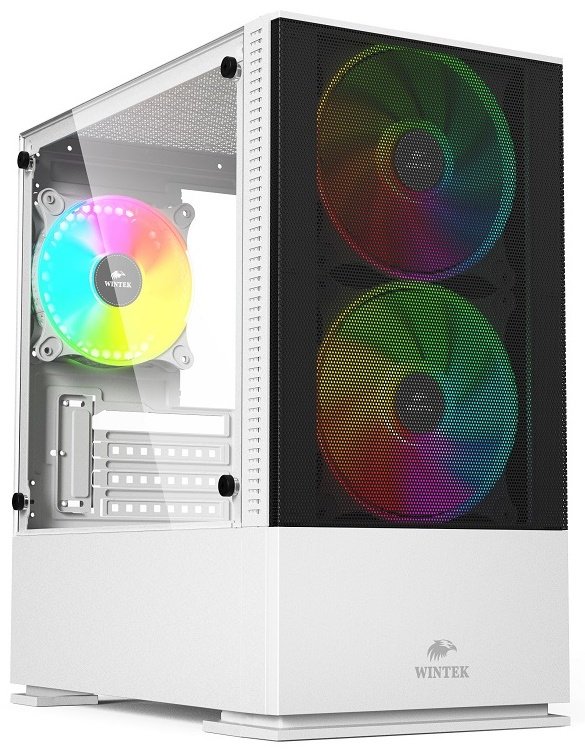Корпус Wintek Shadow 701-W TG белый - ForteMarket Корпус Wintek Shadow 701-W TG белый купить,24420