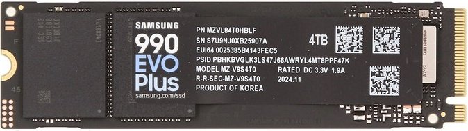 SSD Samsung 990 EVO Plus MZ-V9S4T0BW 4000 Гб купить,NaN
