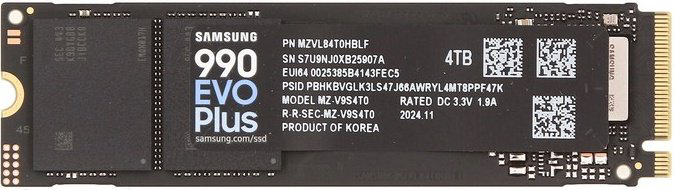 SSD Samsung 990 EVO Plus MZ-V9S4T0BW 4000 Гб купить,NaN