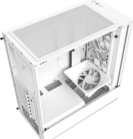 Корпус NZXT H5 ELITE белый купить,NaN