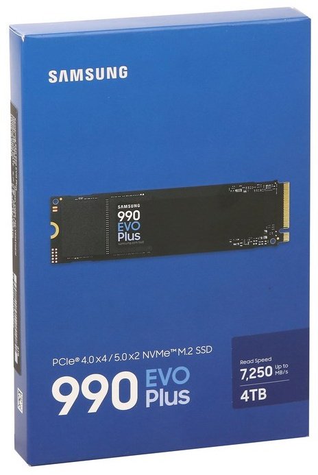 SSD Samsung 990 EVO Plus MZ-V9S4T0BW 4000 Гб купить,NaN