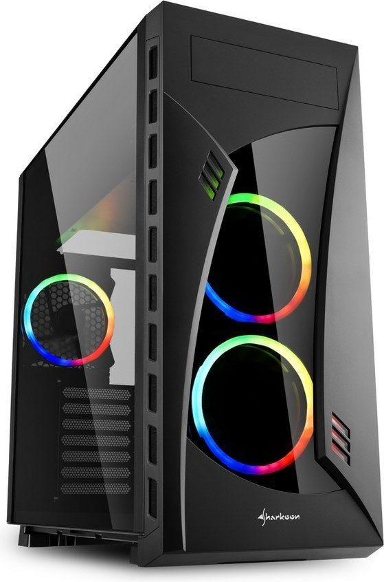 Корпус Sharkoon Night Shark RGB черный купить,51824