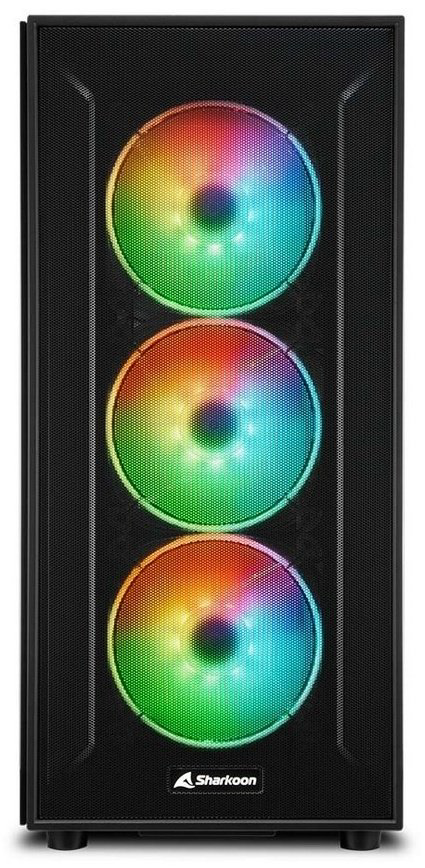 Корпус Sharkoon TG6M RGB черный купить,44264