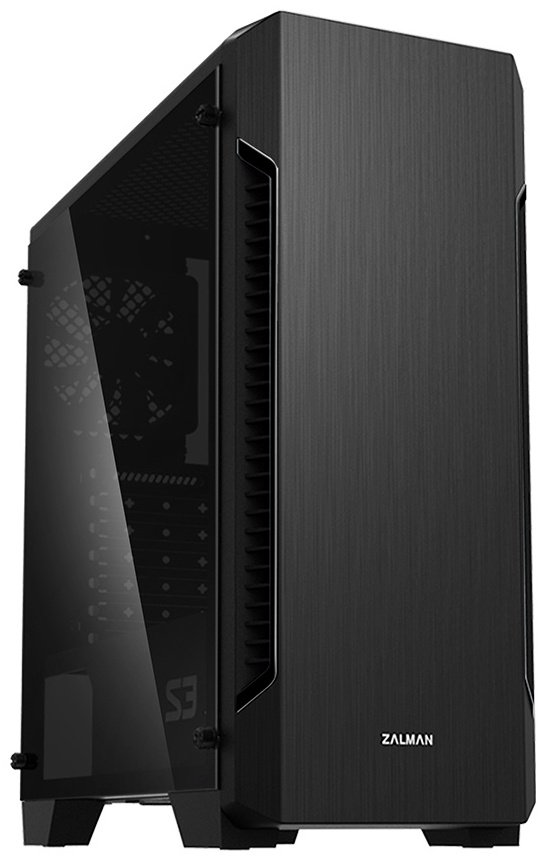 Корпус Zalman S3 TG черный купить,NaN