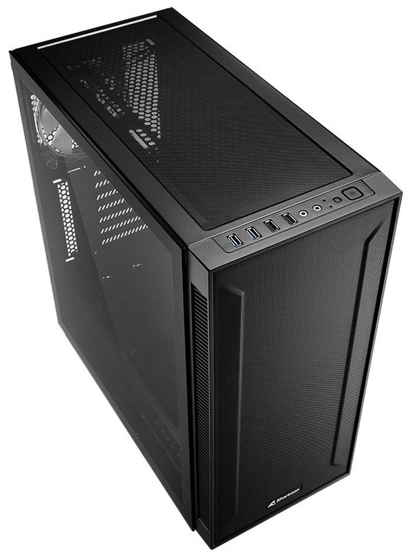 Корпус Sharkoon TG6M RGB черный купить,44264