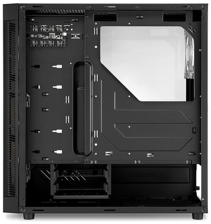Корпус Sharkoon TG6M RGB черный купить,44264
