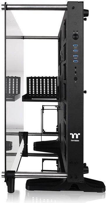 Корпус Thermaltake Core P5 TG V2 черный купить,NaN