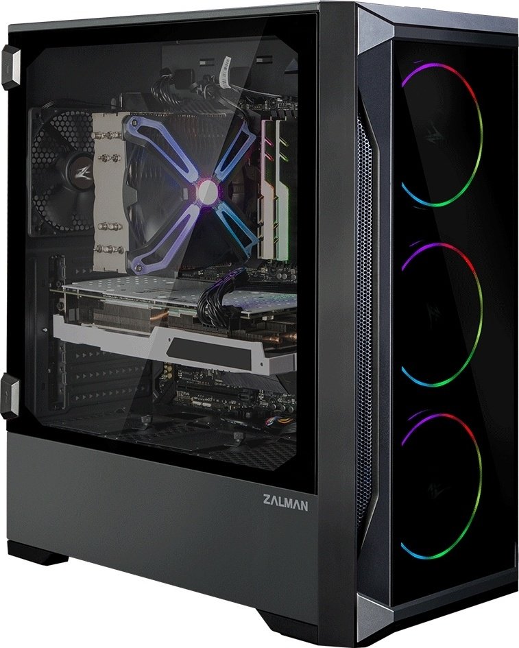 Корпус Zalman Z8 TG черный купить,46690