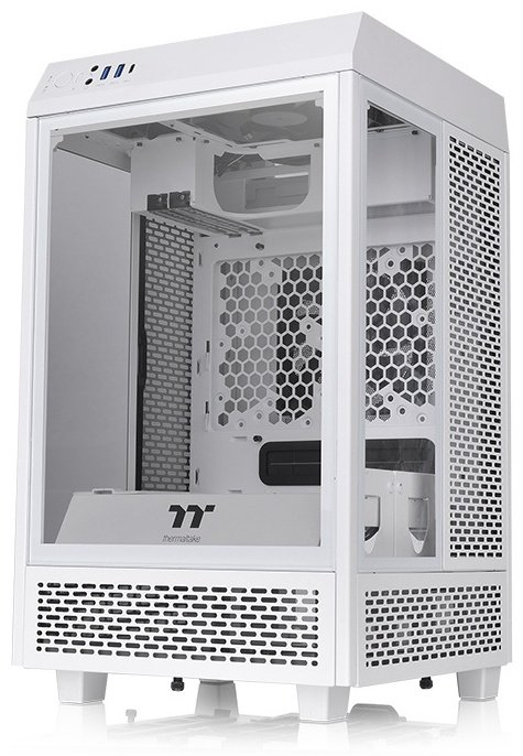 Корпус Thermaltake The Tower 100 CA-1R3-00S6WN-00 белый - ForteMarket Корпус Thermaltake The Tower 100 CA-1R3-00S6WN-00 белый купить,46899